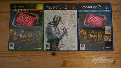 Lotto 2 Giochi PS2 + 1 XBOX