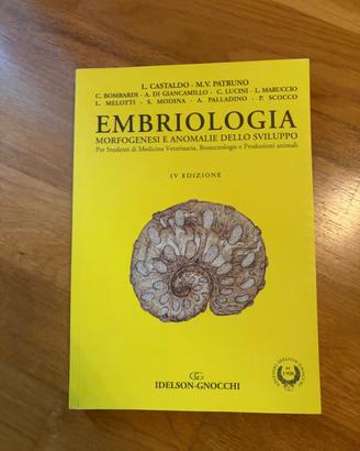 Embriologia MORFOGENESI E ANOMALIE DELLO SVILUPPO