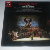 Disco 33 giri Riccardo Muti Cori da opere di Verdi