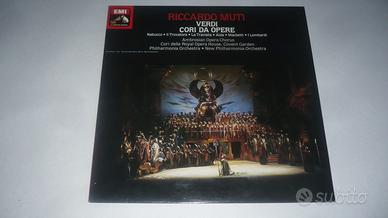 Disco 33 giri Riccardo Muti Cori da opere di Verdi