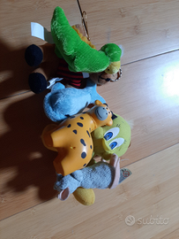 Peluche+giocattoli paperino e aerei