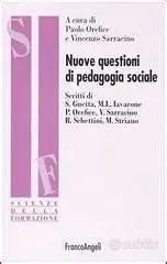 NUOVE QUESTIONI DI PEDAGOGIA SOCIALE