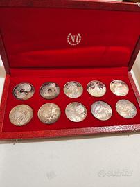 Set PROOF Tunisia 1969 Ag.925