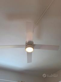 Ventilatore Zephir con luce e telecomando -60 euro