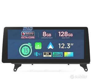RADIO GPS ANDROID 14 BMW X5 E70 / X6 E71 CIC 12.3