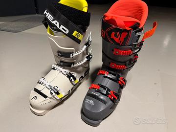 Head 120 RS Raportor e Rossignol Hero 130 worldcup