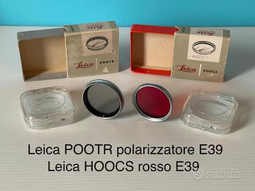 2 Filtri originali Leica e39