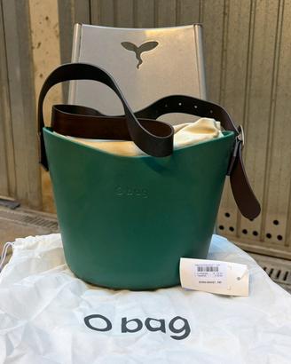 Borsa O Bag Modello Basket Verde - Nuova