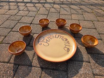 Piatto pinzimonio + ciotoline