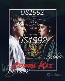 Ristampa autografo William Zabka e Ralph Macchio