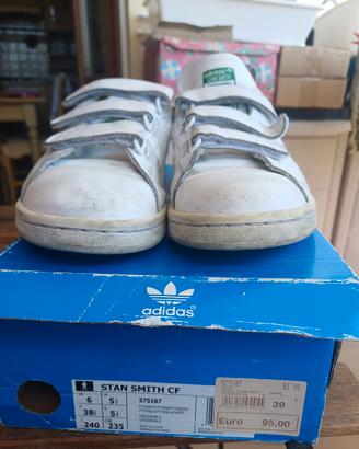 scarpe adidas stan smith cf n.39