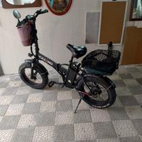 Bici elettrica con circa 750 km