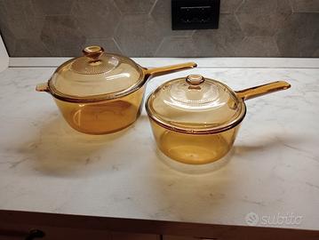 Coppia di pentole originali VISIONS vetroceramica