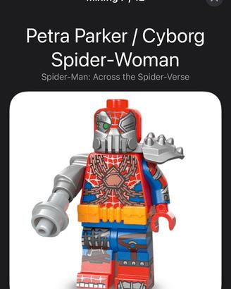Lego 71050 COLSPI-7 Petra Parker Cyborg Spider-Wom