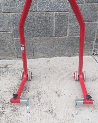 cavalletto basculante moto 