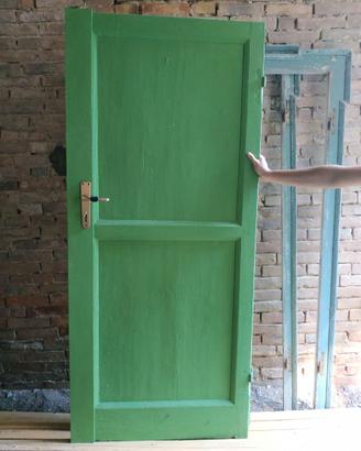 Porte Antiche Inizio 900 Rustico con Telai Stipiti