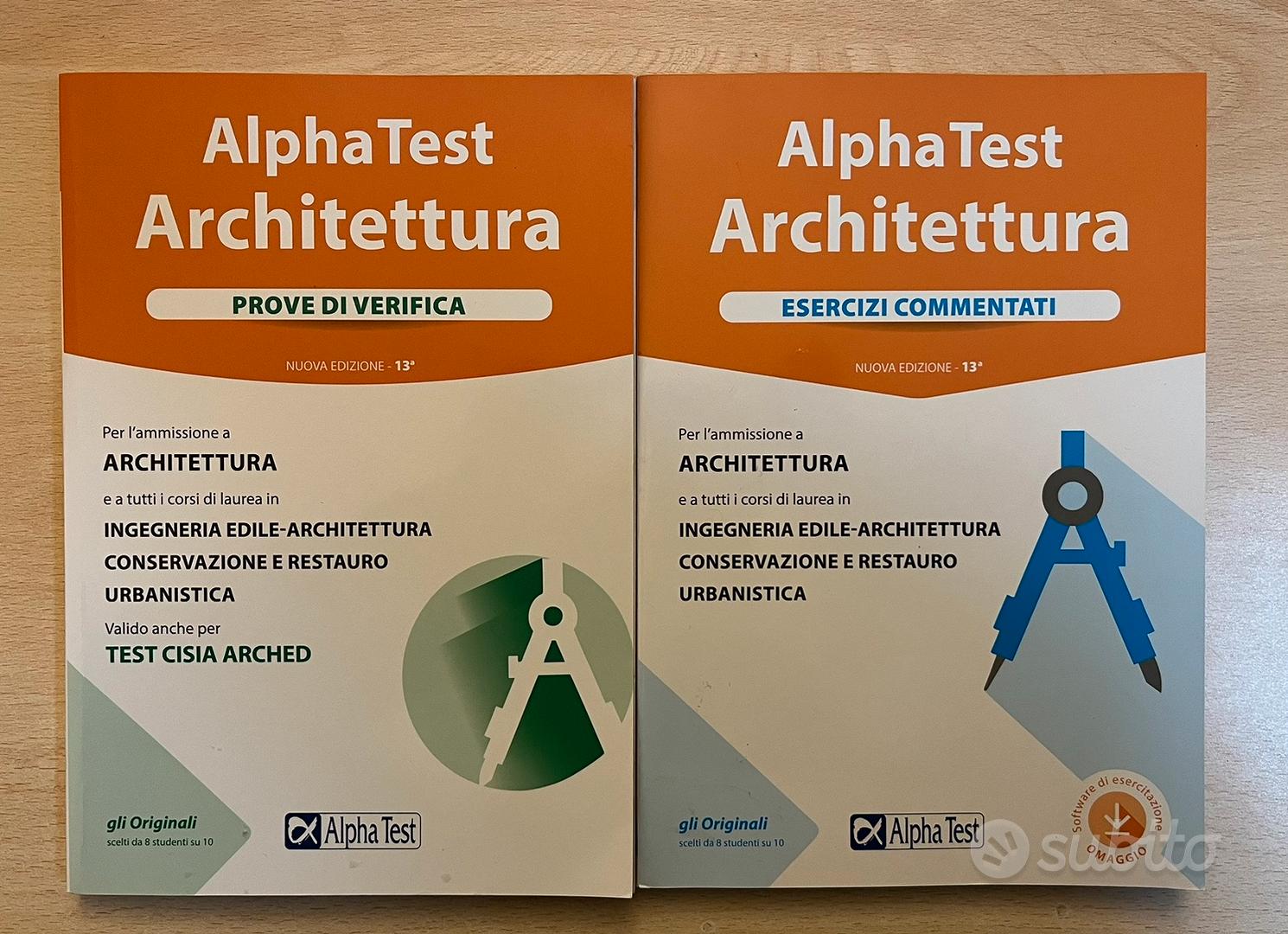 Alpha test Architettura - Libri e Riviste In vendita a Padova