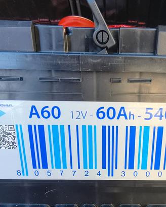 Batteria per Auto nuova con scontrino mai usata
