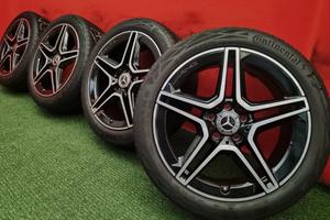Cerchi Mercedes A B CLA AMG Gomme Estive 225 45 18