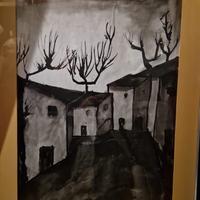 Quadro Guido Ragozzino paesaggio anni 70-80