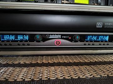 LD SYSTEMS WIN 42 AD + RADIO MICROFONI AUDIODESIGN