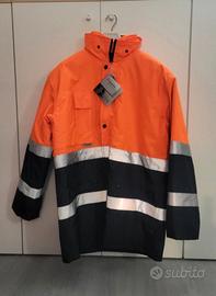 Giaccone/Parka ad alta visibilità taglia XL
