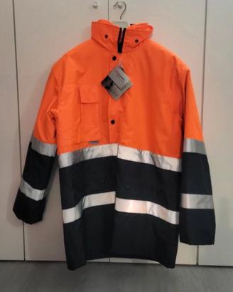 Giaccone/Parka ad alta visibilità taglia XL