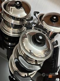 Pentole AMC Originali Acciaio Inox - Usate poco