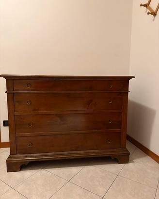 Cassettiere in legno antico