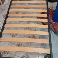 rete singola doghe in legno 