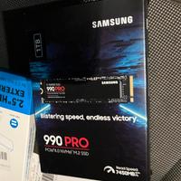 SSD Samsung 990 pro NVME  M2 per ps5,PC e legion g