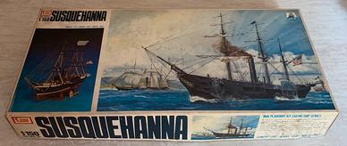Modellino nave Susquehanna 1/150