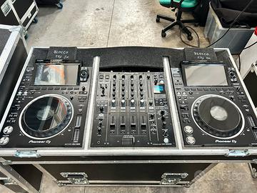 Flight Case per cdj 3000 e djm 900 nexus II