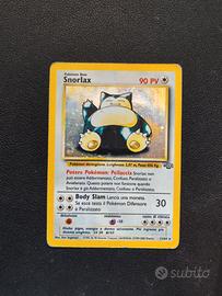Snorlax Holo - Carte Pokemon Set Jungle