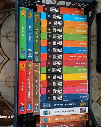 film  datati in  video cassette vhs 