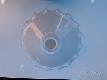 Paralume in ceramica ondulato lampadario perfetto