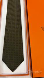 Cravatta Hermès Faconnee NUOVA