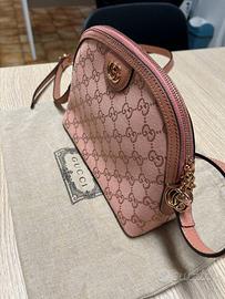 Borsa Gucci GG Marmont Rosa Dome – NUOVA,Originale