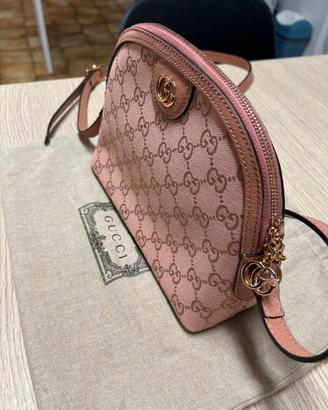 Borsa Gucci GG Marmont Rosa Dome – NUOVA,Originale