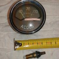 Manometro acqua auto camion d’epoca
