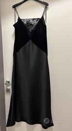 Vestito satinato Zara tg. XS nuovo