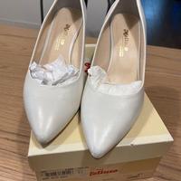 Scarpe da sposa bianche - 41 (décolleté melluso)