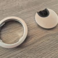 Passacavi scrivania mobile 60mm rotondo con setole