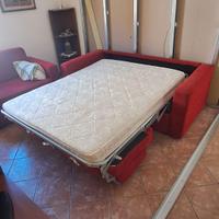 Salotto, poltrona letto, divano letto