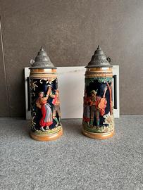 Boccali da birra tedeschi vintage