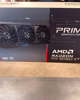 ASUS Prime AMD Radeon RX 9060 XT nuova sigillata