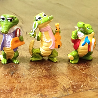 Lotto 8 sorprese Kinder Vintage coccodrilli