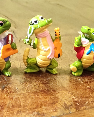 Lotto 8 sorprese Kinder Vintage coccodrilli