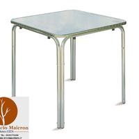 Tavoli in Alluminio Acciaio Per Esterno Bar cd023