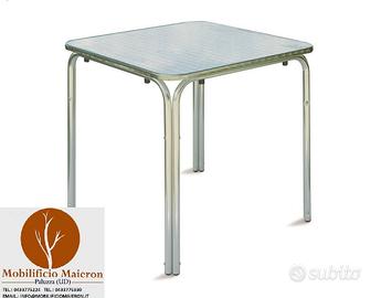 Tavoli in Alluminio Acciaio Per Esterno Bar cd023